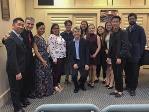 Gil Shaham with UNF students